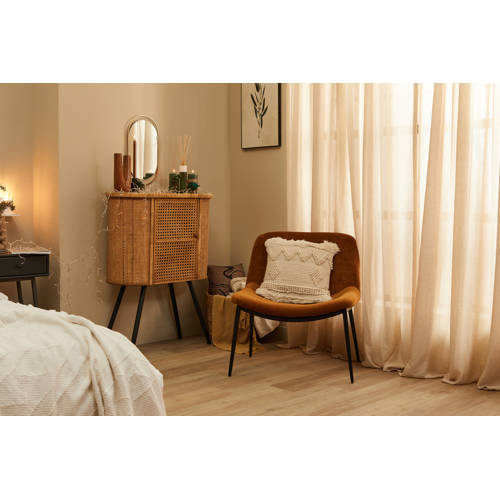 NOUS Living inbetween gordijn kant en klaar (per stuk) (280 x 270 cm)* Inbetween kant en klaar Ecru