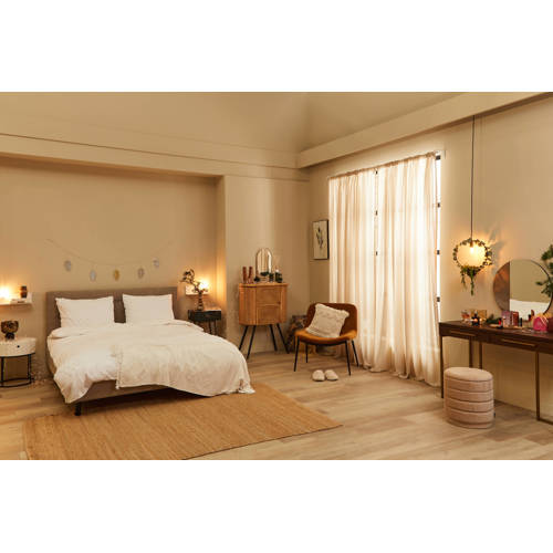 NOUS Living inbetween gordijn kant en klaar (per stuk) (280 x 270 cm)* Inbetween kant en klaar Ecru