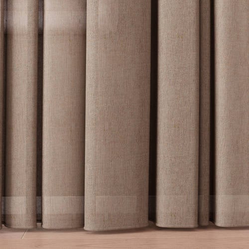 NOUS Living inbetween gordijn kant en klaar Weekend (per stuk) (280 x 270 cm)* Inbetween kant en klaar Bruin