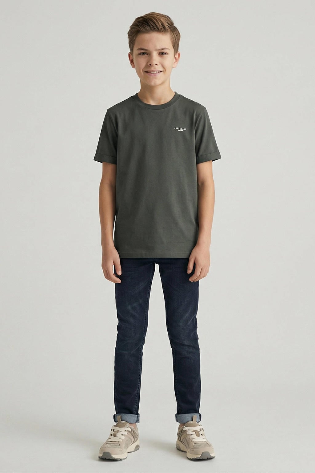 Cars slim fit jog denim Burgo blue black