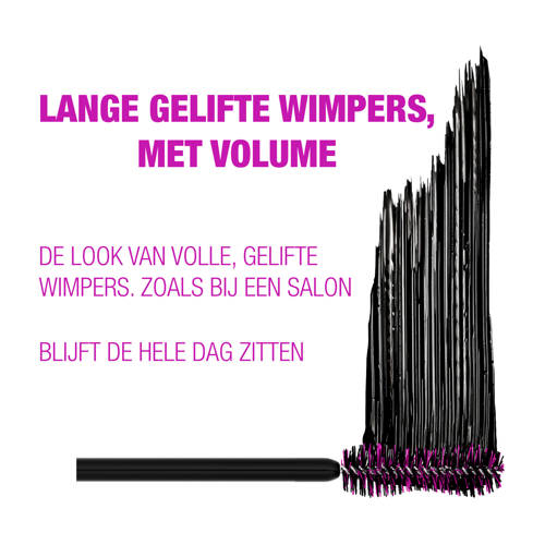 Maybelline New York The Falsies Lash Lift mascara Black Zwart