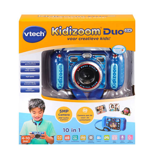Vtech Kidi KidiZoom Duo DX blauw Elektronisch speelgoed