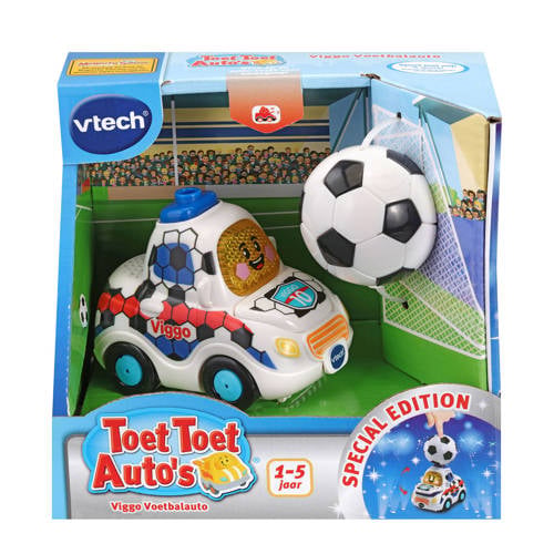 Vtech Toet Auto's Special edition Viggo Voetbalauto NL Speelvoertuig