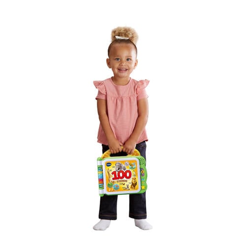 VTech Baby Mijn eerste 100 woordjes Dieren NL & ENG Interactief speelgoed afbeelding