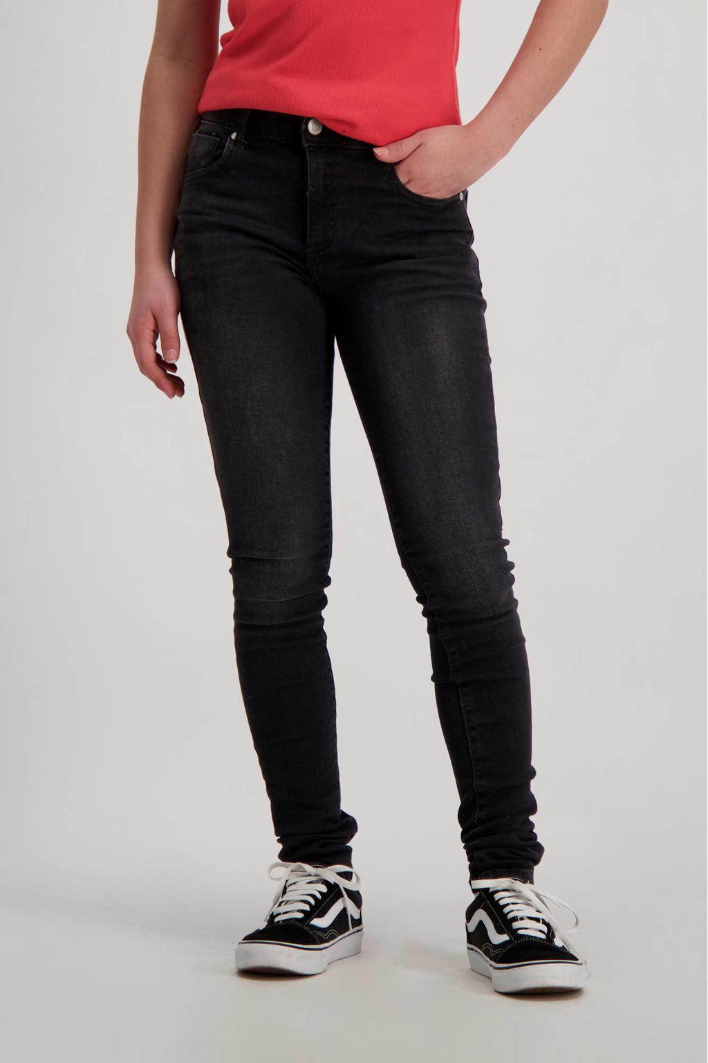 Cars high waist skinny jeans Ophelia black used