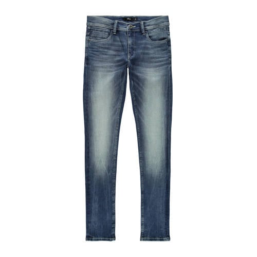 LMTD skinny jeans NLMPILOU stonewashed Blauw Jongens Denim