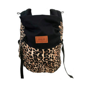 Click Carrier Reversible draagzak aan 2 kanten draagbaar Black-Panter