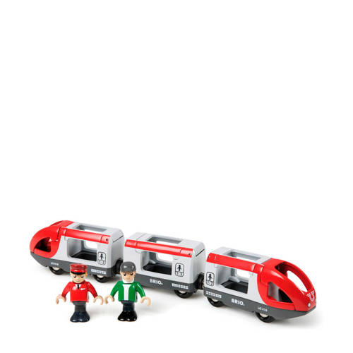 BRIO houten Rode passagierstrein 33505 Speelgoedtrein