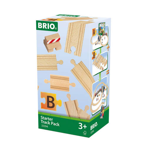 BRIO houten Beginners railset B 33394 Speelgoedtrein