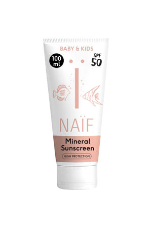 baby & kids minerale zonnebrandcrème SPF 50 - 100 ml