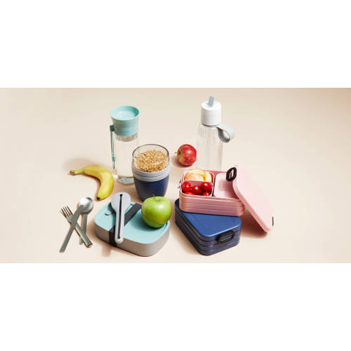 Mepal Campus lunchset (drinkbeker) Broodtrommel Groen