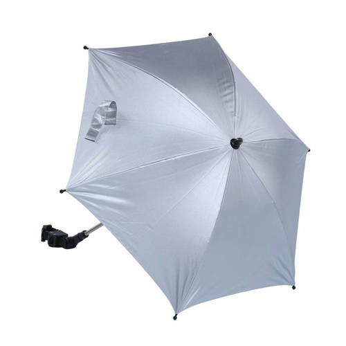 Titaniumbaby kinderwagen parasol met UV 50+ protectie Zilver