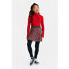 WE Fashion ribgebreide coltrui Myla rood