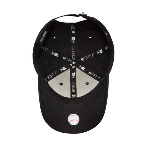 New Era Junior pet 9Forty NY donkerblauw/wit Jongens/Meisjes Polyester