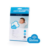 thumbnail: AeroSleep Polyester hoeslaken 60x120 cm