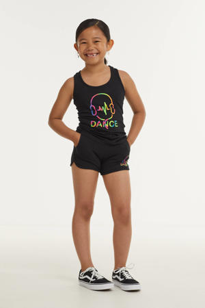 sporttop zwart/multi