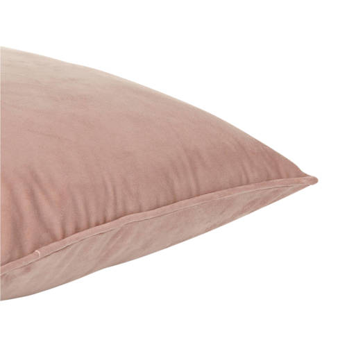 Wehkamp Home sierkussenhoes Bella (45x45 cm) Roze Effen