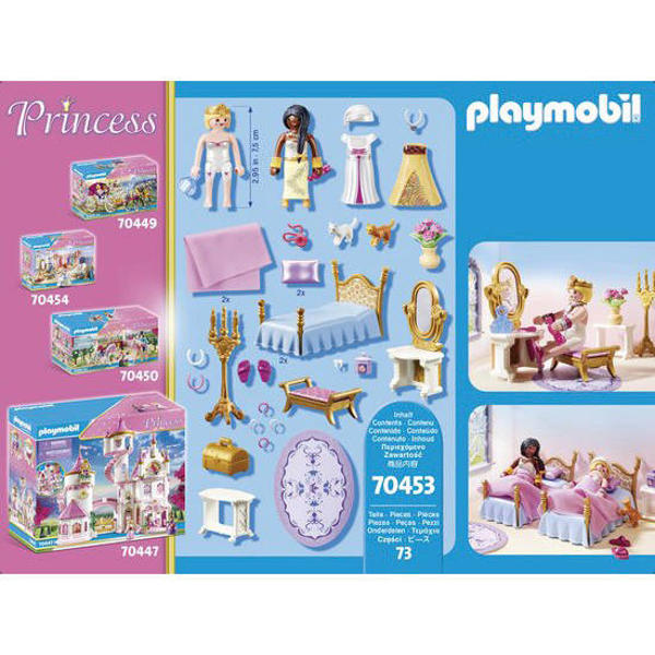 PLAYMOBIL 70451 2 3 4 5 Princess 5er Set Alle Zimmer für das Schloss PLAYMOBIL 70451 2 3 4 5 Princess 5er Set Alle Zimmer für das Schloss