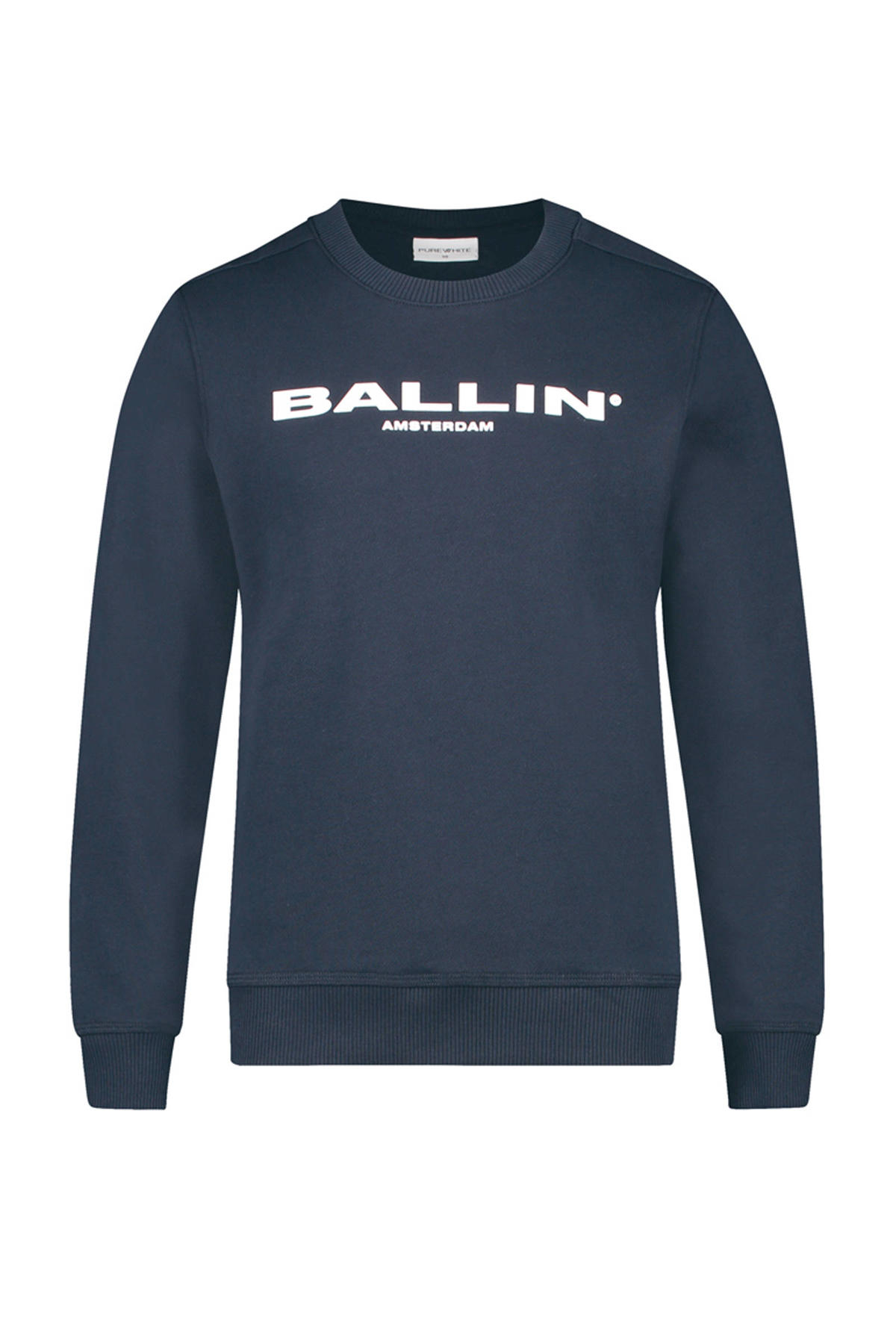 Boekwinkel insect Vrijwel Ballin unisex sweater met logo donkerblauw | kleertjes.com