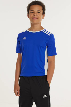 junior voetbalshirt blauw