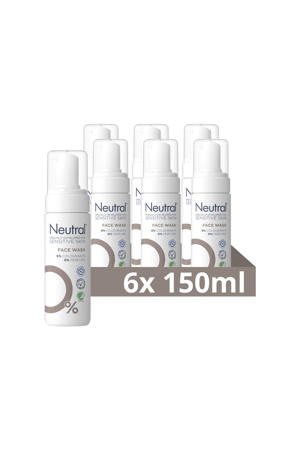 face wash lotion Parfumvrij - 6 x 150 ml