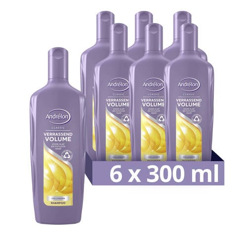 Andrélon Verrassend Volume shampoo - 6 x 300 ml | Shampoo van Andrélon