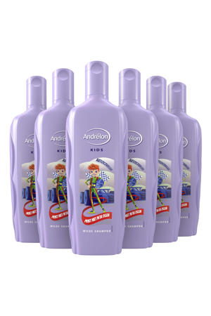 Kids Autocoureur shampoo - 6 x 300 ml - voordeelverpakking