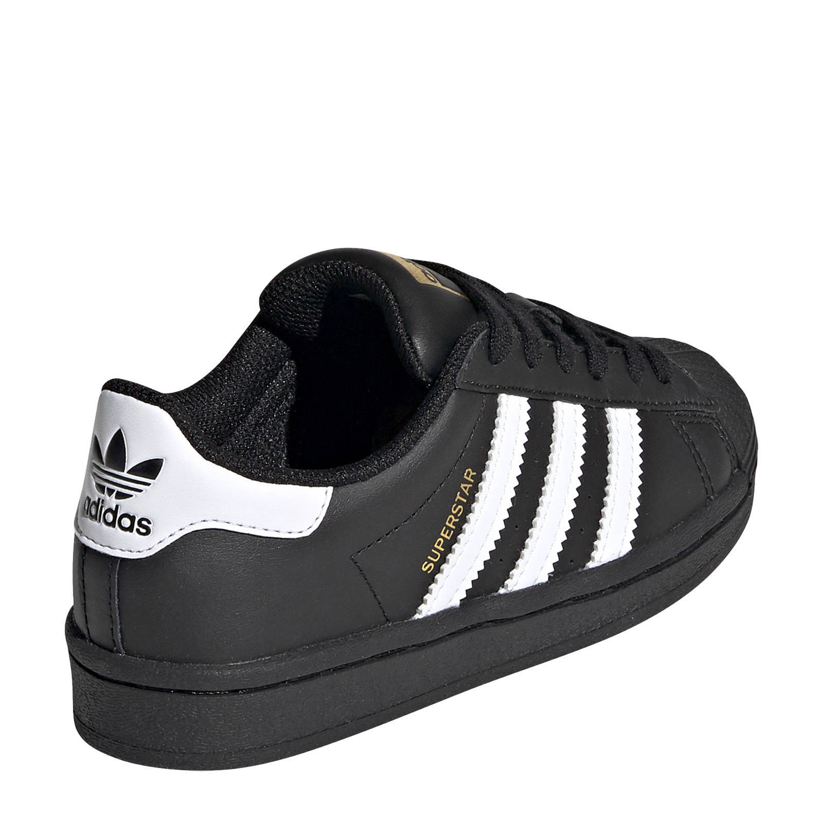 Superstar adidas dames outlet zwart