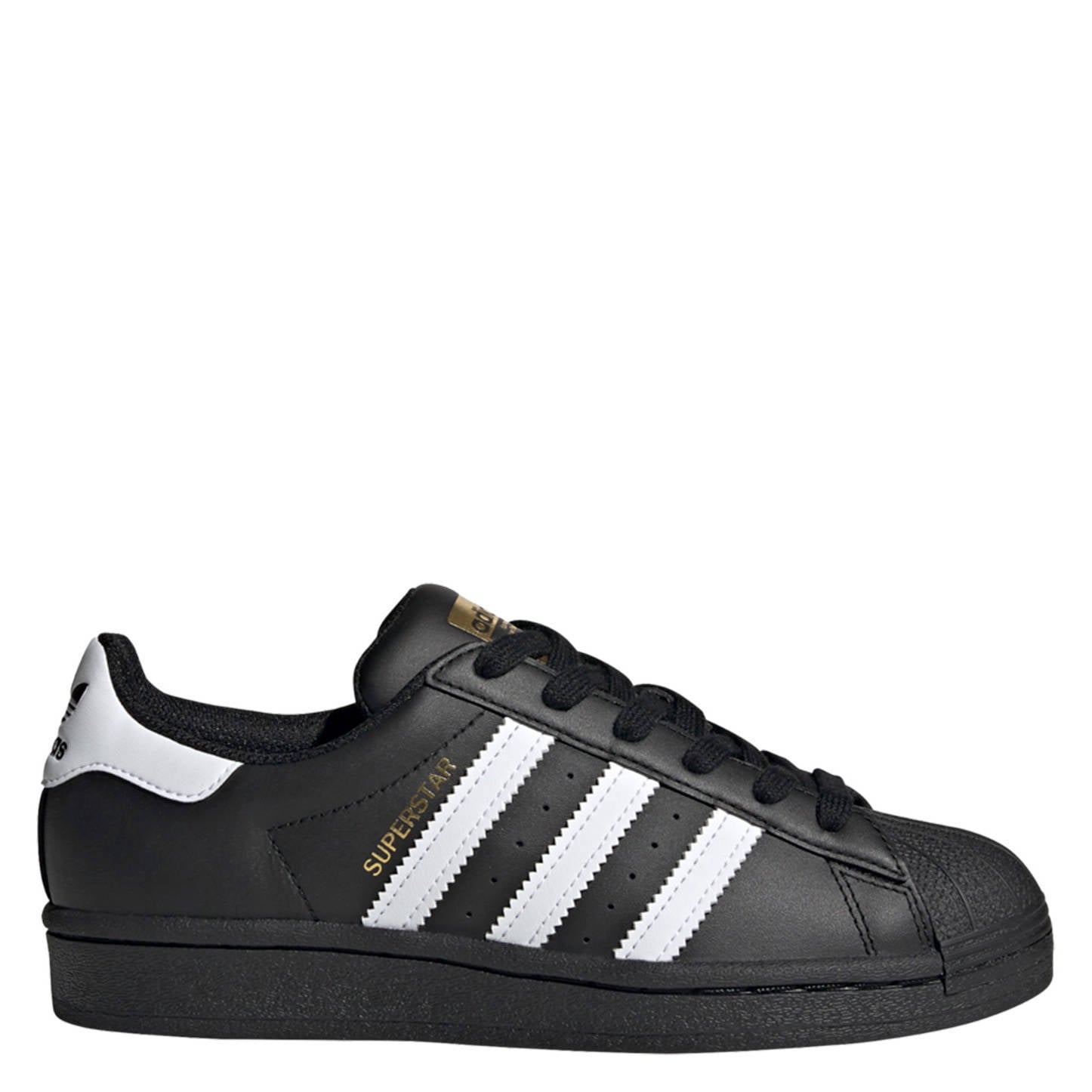 adidas Originals Superstar sneakers zwart/wit | kleertjes.com