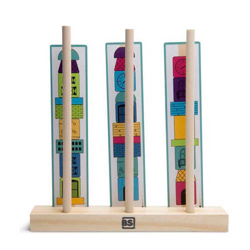 BS Toys Stapeltoren Denkspel | Denkspel van
