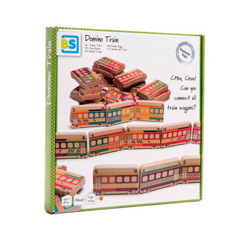 BS Toys Domino Treinen Denkspel | Denkspel van