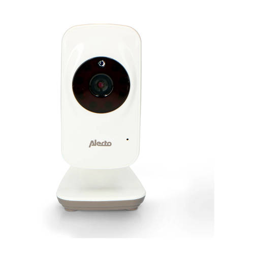 Alecto DVM-71 babyfoon met camera en 2.4' kleurenscherm wit taupe