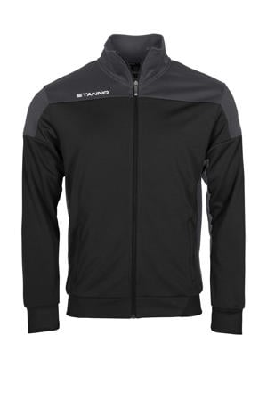 Junior voetbaljack zwart/antraciet