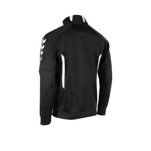 hummel Junior junior voetbalvest zwart Sportvest Jongens Polyester Opstaande kraag