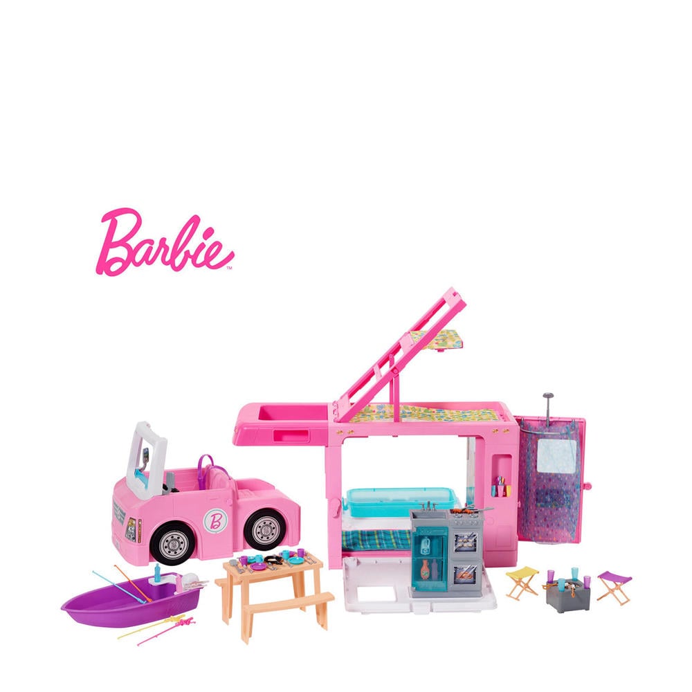 Barbie  3-in-1 DroomCamper & accessoires