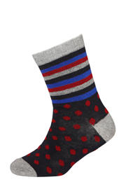 thumbnail: Apollo sokken met all-over print - set van 10 rood