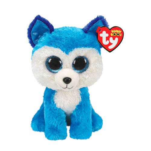Ty beanie boo's prince husky knuffel 15 cm Multi | Knuffel van Ty afbeelding
