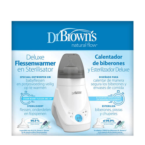 Dr. Brown's Deluxe Flessenwarmer en Sterilisator | Flessenwarmer van