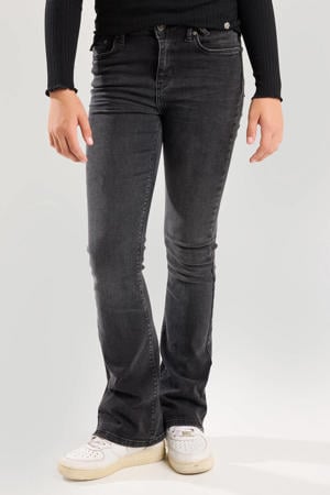 flared jeans Emily Jr washed black
