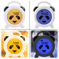 thumbnail: Alecto BC-100 Panda slaaptrainer, nachtlampje en wekker