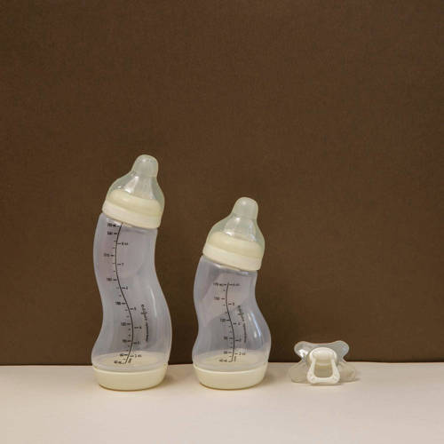 Difrax S-Babyfles Natural - 170 ml - Anti Koliek - Beige