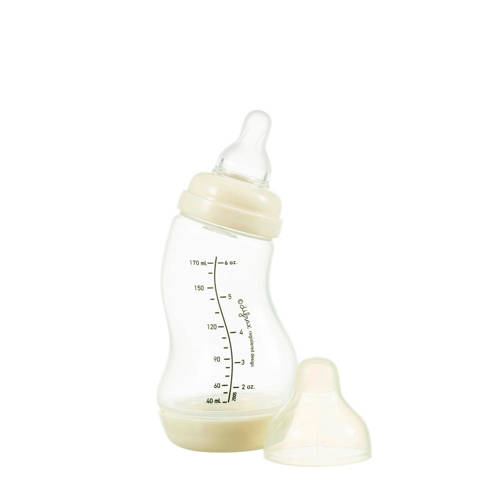 Difrax S-Babyfles Natural - 170 ml - Anti Koliek - Beige
