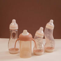 thumbnail: Difrax Natural S-Babyfles - 250 ml - Anti Koliek - Lichtoranje