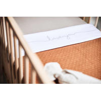 thumbnail: Jollein jersey baby ledikant hoeslaken 60x120cm nougat