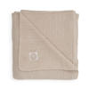 Jollein baby wiegdeken 75x100cm Basic knit nougat
