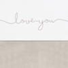Jollein baby wieglaken 75x100cm Love you nougat