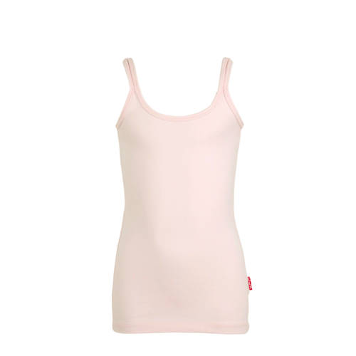 Claesen's singlet roze Hemd Meisjes Stretchkatoen Ronde hals Effen - maat 164/170 afbeelding