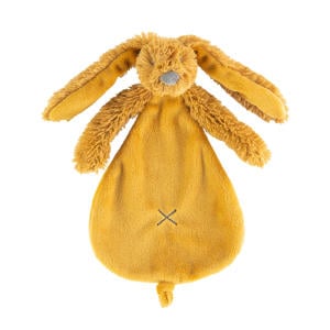 Rabbit Richie Tuttle knuffeldoekje - Oker - 25 cm