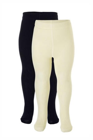 maillot - set van 2 off white/donkerblauw
