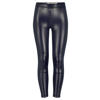 4PRESIDENT imitatieleren legging Paris donkerblauw